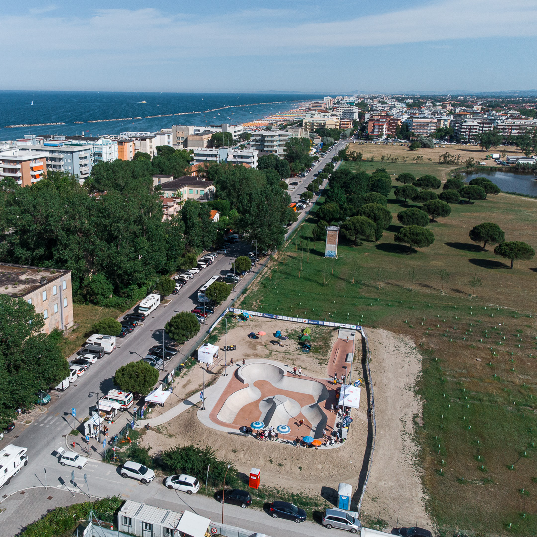  park cesenatico drone